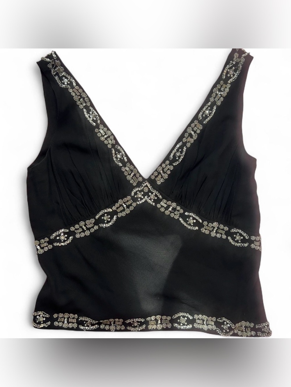 silk cache blouse